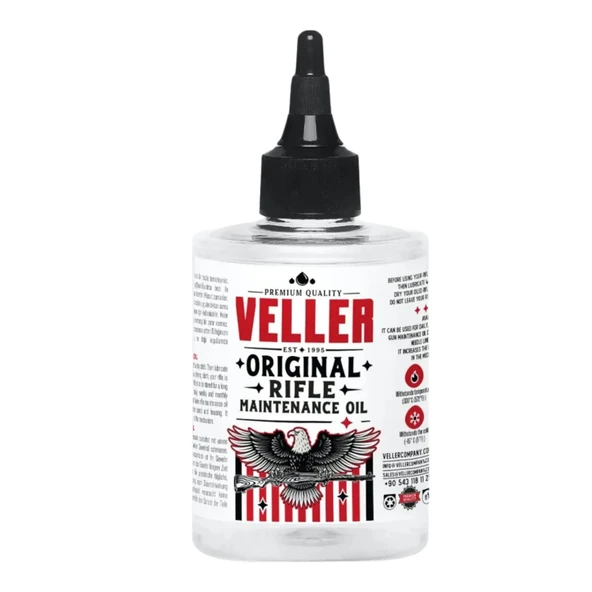 Veller Original Rifle Maintenance Oil 100ml – Profesyonel Silah Bakım ve Koruma Yağı ürün görseli 1