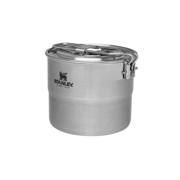 Stanley 1.0L Stainless Steel Cook Set For Two - 6 Parça Çelik Kamp Yemek Seti ürün görseli 1