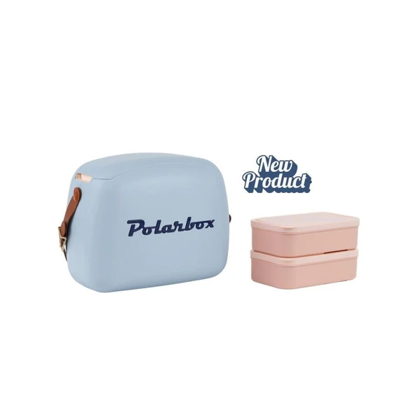 Polarbox Cooler 6 LT - Bruma Denim Yemek Termosu Çift Katman ürün görseli 1