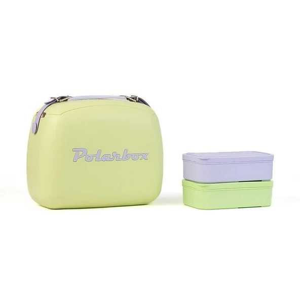 Polarbox Cooler 6 LT - Lima Malva Pop Yemek Termosu Çift Katman ürün görseli 1