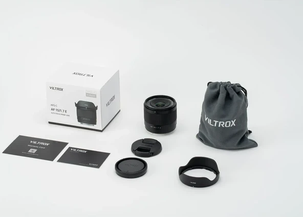 Viltrox AF 15mm F1.7 FE Sony E Mount APS-C Lens ürün görseli 1