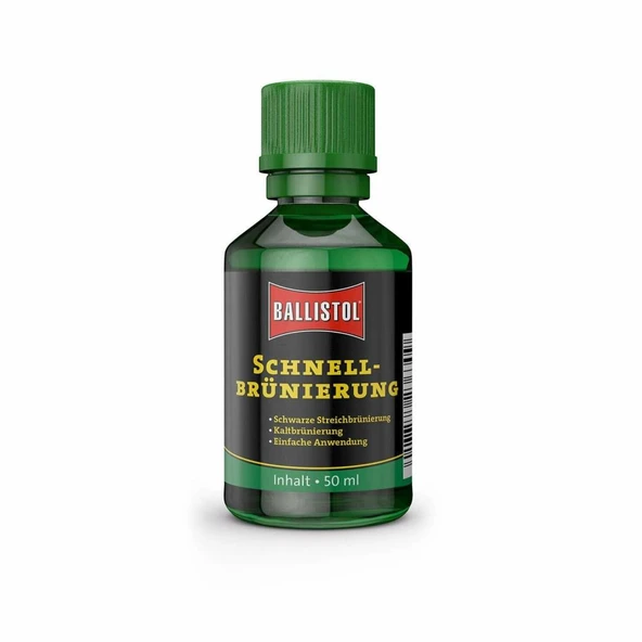 Ballistol Klever Quick-Browning Silah Boyası 50 ml ürün görseli 1