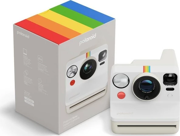 Polaroid Now Generation 3 - Pebble White - Resim 4