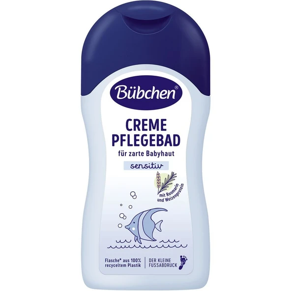 Bübchen Yenidoğan Hassas Ciltler için Göz Yakmayan Şampuan & Duş Kremi 400 ml ürün görseli 1