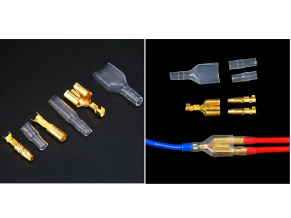Kablo Ucu Birleştirici Fiş Set (6 Parça) ürün görseli 1
