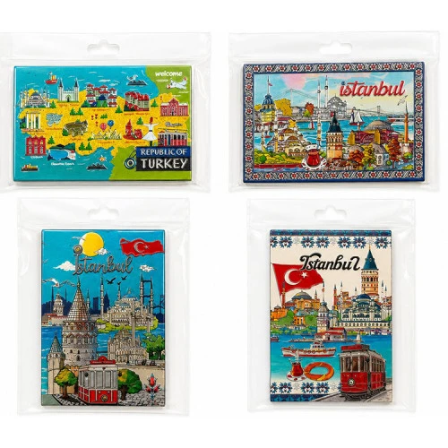 İstanbul Temalı Silikon Buzdolapı Süsü Magnet ürün görseli 1