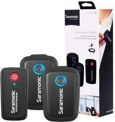 Saramonic Blink 500 B2 | Tx+tx+rx | 2 Konuşmacılı Kablosuz Yaka Mikrofonu ürün görseli 1
