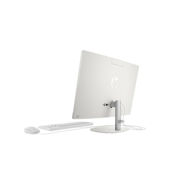 HP AIO PRO 240 G10 D36TKET INTEL ULTRA 5-125U 16GB 512SSD 23.8 DOS BEYAZ ürün görseli 1