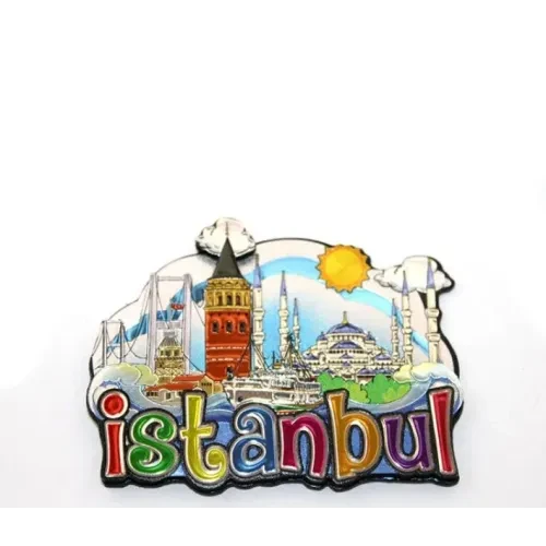 İstanbul Temalı Buzdolapı Süsü Magnet ürün görseli 1