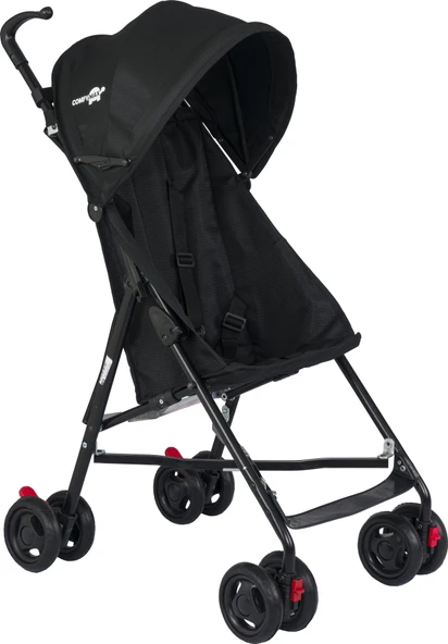 Comfymax Comfort II Baston Bebek Arabası - Siyah ürün görseli 1