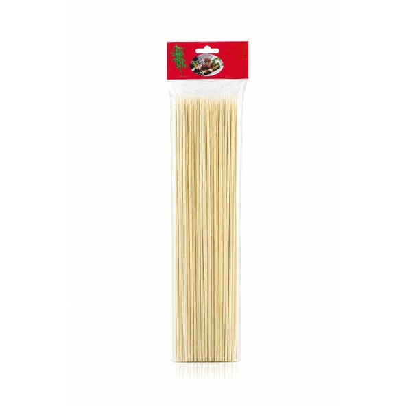 AHŞAP ÇÖP ŞİŞ 30CM 46PCS (5224) - Resim 2