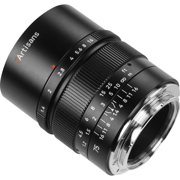 7Artisans 75mm F1.4 FullFrame Sony (E Mount)Lens - Resim 5