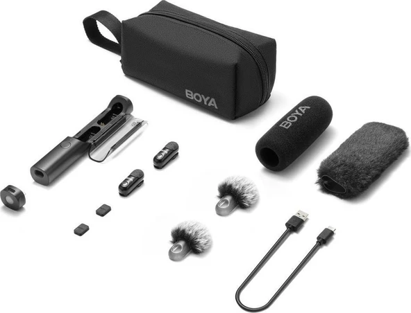 BOYA Magic Al-Powered Transformable Mini Wireless Mikrofon - SKU05 ürün görseli 1