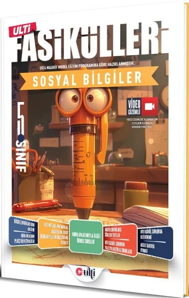 5. Sınıf Sosyal Bilgiler Ulti Fasikülleri Ulti Yayınları ürün görseli 1