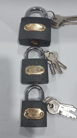 Gri Grup Asma Kilit 3 lü Seri - Resim 3