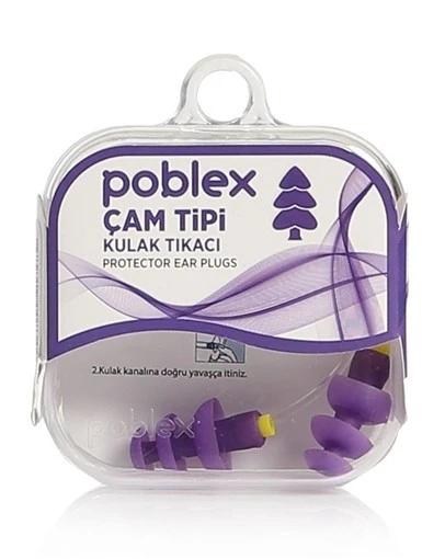 Poblex Çam Tipi Kulak Tıkacı - Large ürün görseli 1
