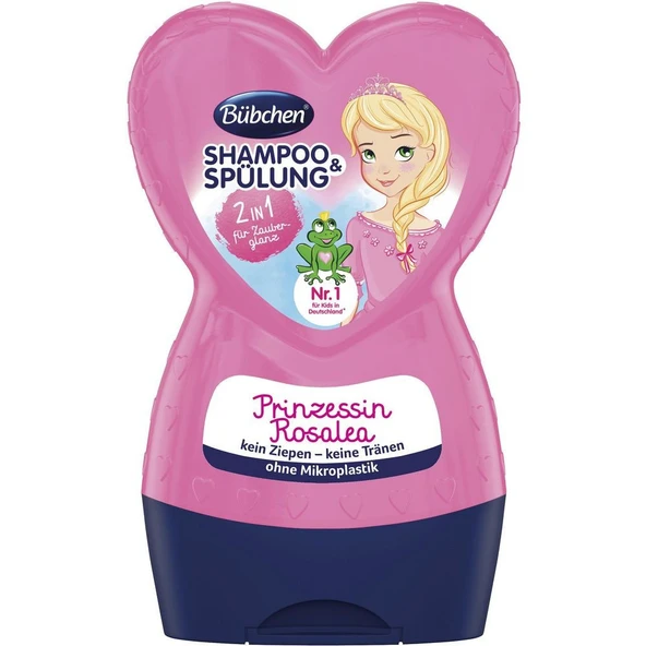 Bübchen Çocuk Şampuan & Balsamı 2 in 1 Prenses Roselea 230 ml ürün görseli 1