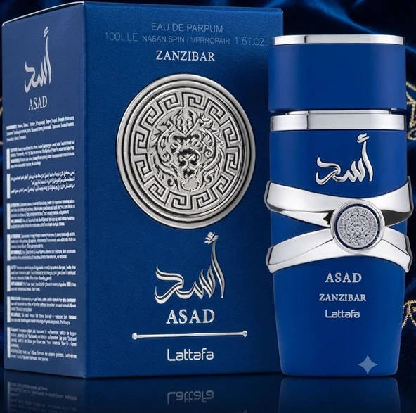 Lattafa Asad Zanzibar Erkek Parfümü 100 Ml ürün görseli 1