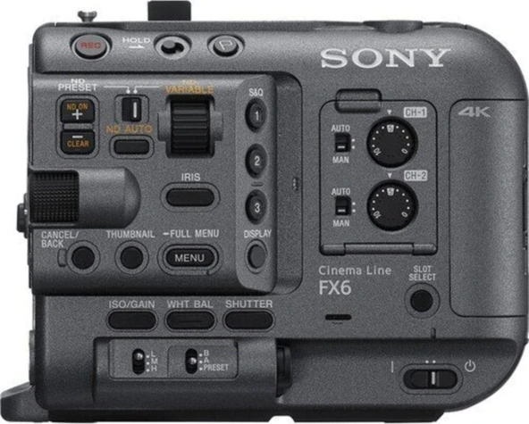 Sony Fx6 Full Frame 4K Sinema Kamerası - Resim 4