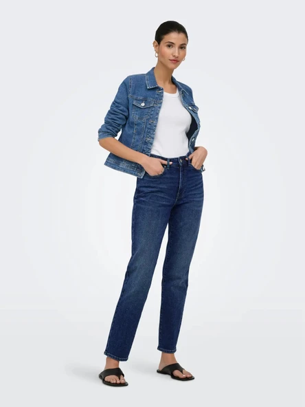 15363560 ONLEMILY STRETCH HW ST AK DNM TAI440 ürün görseli 1
