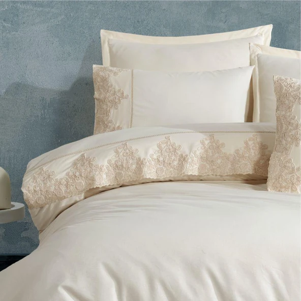 Nev Takımı Çift Kişilik Osela V2 Ekru - Resim 3