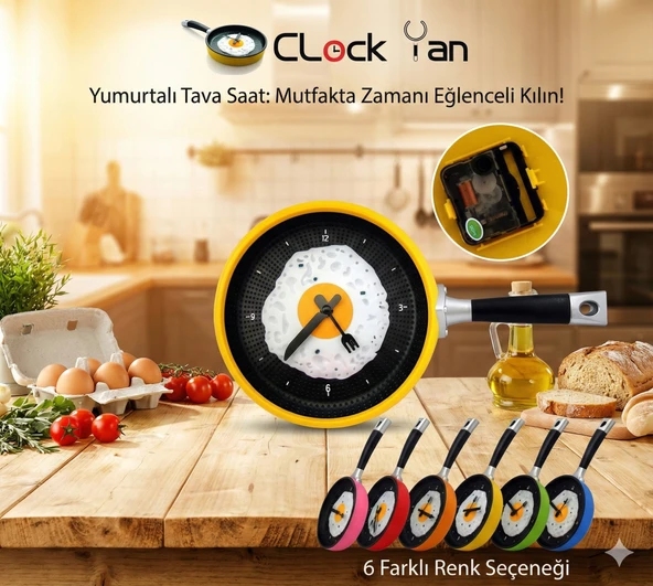 Ta Konseptli Duvar Saati - Resim 2