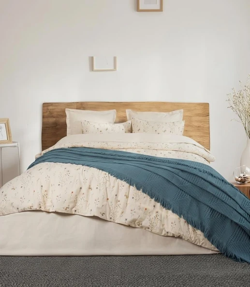 Şaheser Home Collection  Çift Kişilik Pikeli Dijital Baskılı Nev Takımı Marvin Mi ürün görseli 1