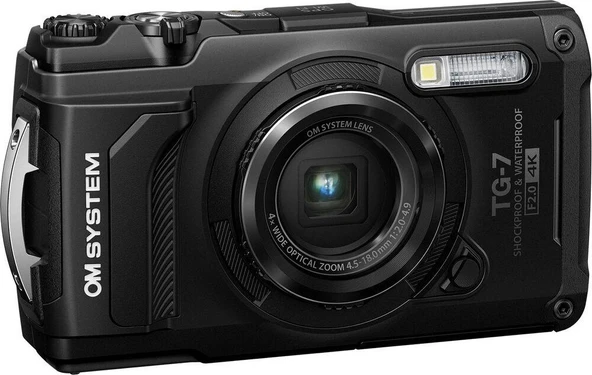 OM System Tough TG-7 Sualtı Fotoğraf Makinesı (Siyah) ürün görseli 1