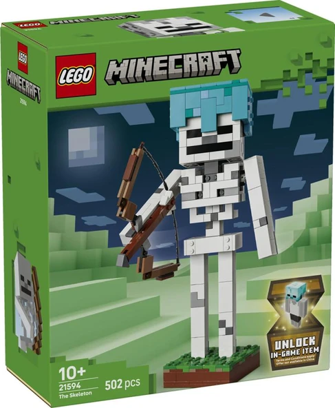 LEGO Minecraft 21594 The Skeleton ürün görseli 1