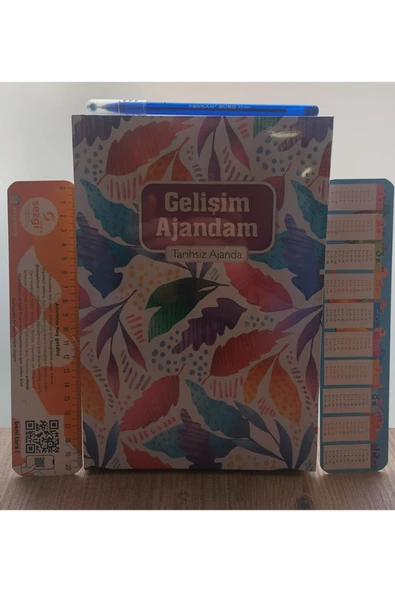 Nesil Yayınları Geleceğin Yıldızları Gelişim Ajandam Tarihsiz Ciltli Dışı Farklı İçi Aynı ve Sezgistore Ayraç+Kalem ürün görseli 1