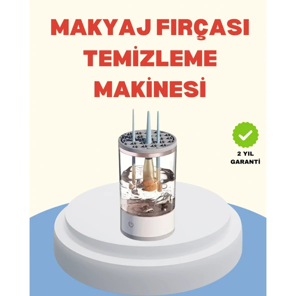 Profesyonel Makyaj Fırçası Temizleme ve Kurutma Makinesi ürün görseli 1