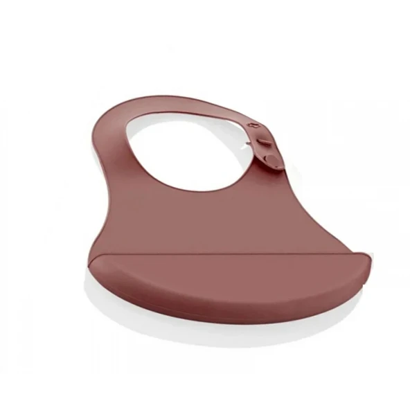 Babyjem Mini Silikon Önlük 718 Mocha ürün görseli 1