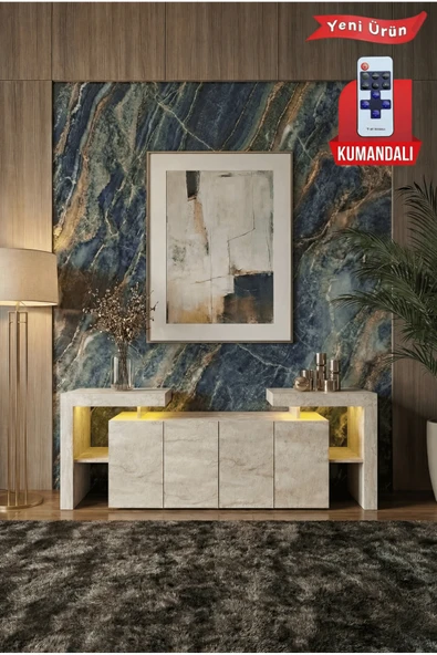 Platinreyon BURÇ LEDLİ KONSOL 200 CM ürün görseli 1