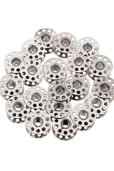 10 Adet Ev Tipi Dikiş Makine Masurası (metal) ürün görseli 1
