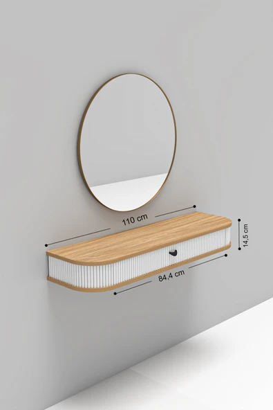 Platinreyon VERA DRESUAR MDF KAPAK BEYAZ - Resim 5