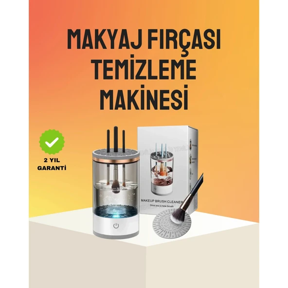 Hijyenik ve Hızlı Makyaj Fırçası Yıkama ve Kurutma Cihazı ürün görseli 1