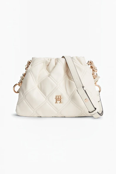 TH FEMININE MINI CROSSOVER Kadın Bej Çanta - AW0AW18718 ürün görseli 1