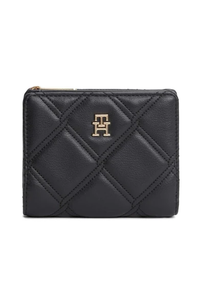 TH FEMININE BIFOLD Kadın Siyah Cüzdan - AW0AW18701 ürün görseli 1