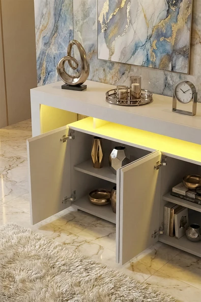 Platinreyon KALE LEDLİ KONSOL 200 CM - Resim 4