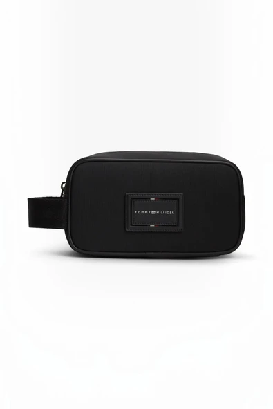 TH FOUNDATION WASHBAG Erkek Siyah Çanta - AM0AM14549 ürün görseli 1