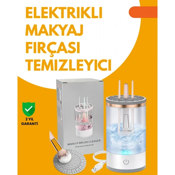 Tüm Makyaj Fırçalarıyla Uyumlu Derin Temizlik Makinesi ürün görseli 1