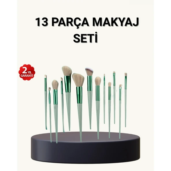 13’lü Yumuşak Kıllı Makyaj Fırça Seti – Profesyonel Kalite, Hassas Ciltlere Uygun ürün görseli 1