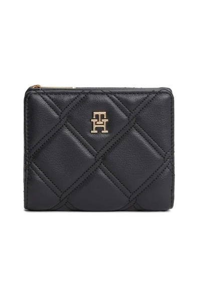 TH FEMININE BIFOLD Kadın Siyah Cüzdan - AW0AW18701 ürün görseli 1