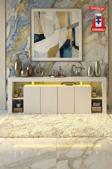 Platinreyon KALE LEDLİ KONSOL 200 CM ürün görseli 1