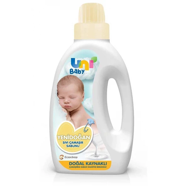 Uni Baby Yenidoğan Sıvı Çamaşır Sabunu 1500 Ml ürün görseli 1