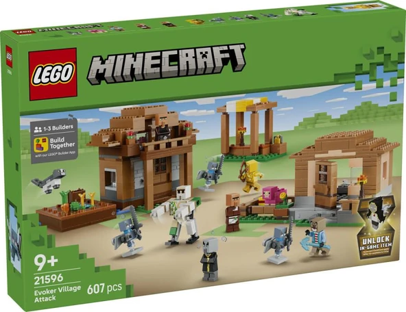 LEGO Minecraft 21596 Evoker Village Attack ürün görseli 1
