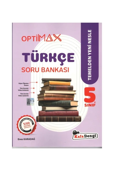 Kafa Dengi Yayınları 5.SINIF TÜRKÇE SORU BANKASI OPTİMAX ürün görseli 1