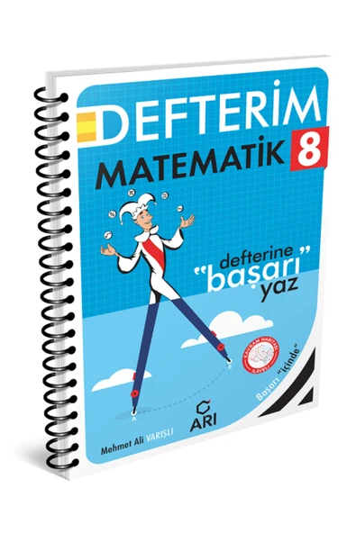 Arı Yayıncılık ARI YAYINCILIK 8.SINIF MATEMATİK DEFTERİM YENİ ürün görseli 1