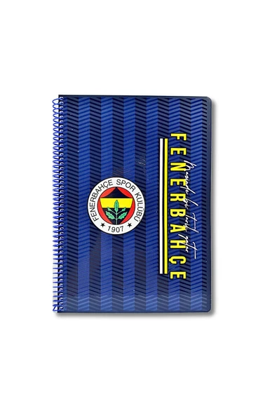 Fenerbahçe A4 72 Yaprak Karton Kapak Spiralli Defter Kareli (594567) 1 Adet ürün görseli 1