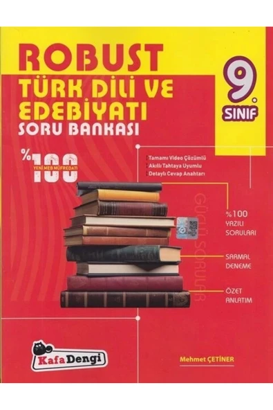 Kafa Dengi Yayınları 9. Sınıf Türk Dili Ve Edebiyatı Robust Soru Bankası – Tümü Video Çözümlü ürün görseli 1